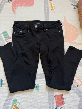 True Religion Women's Black Skinny Jeans
